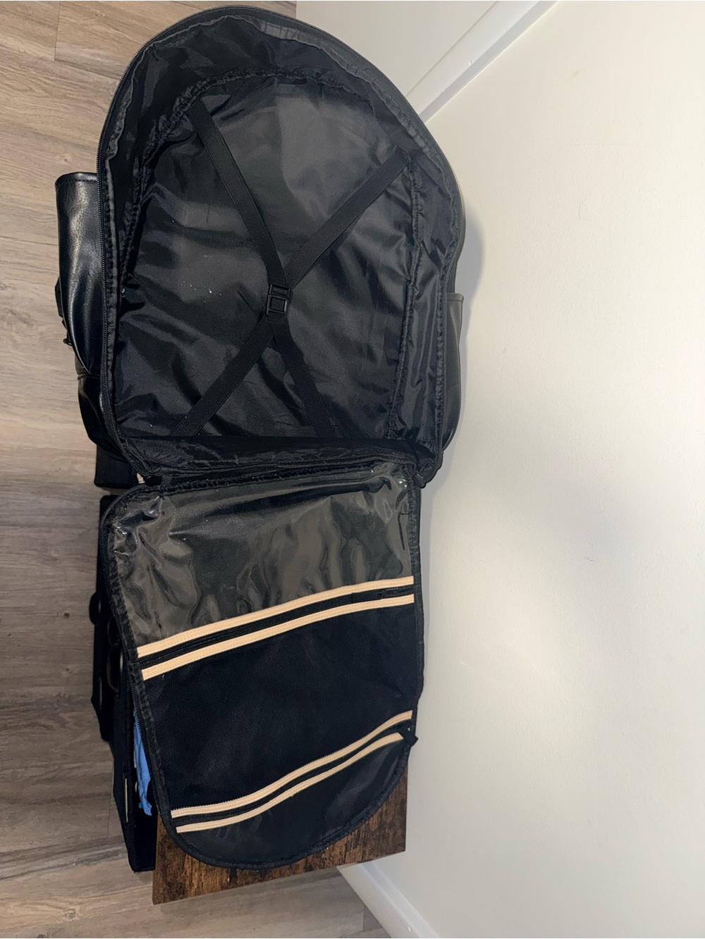 BEIS Black Travel Backpack - Picture 3 of 3